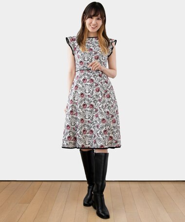 TOCCA 【消臭＆洗える！】NEWYORK CITY ROSE フリルドレス