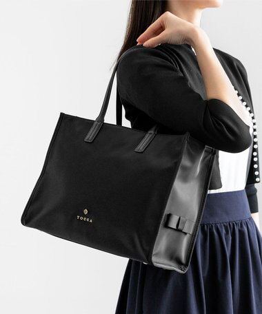 TOCCA SIDE RIBBON NYLONTOTE バッグ