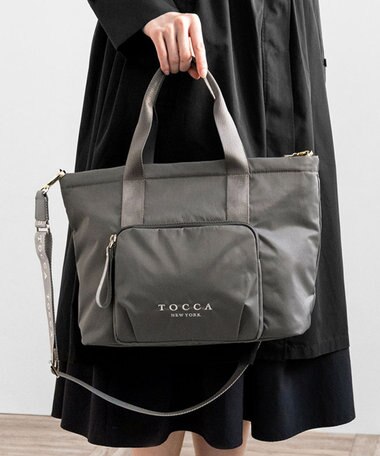 TOCCA 【WEB＆一部店舗限定】METRO NYLON TOTE L トートバッグ L