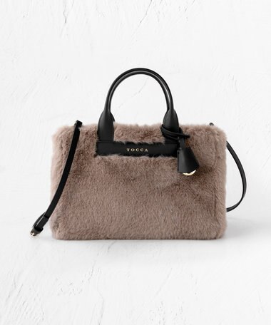 TOCCA CHOCOLA FUR BAG ファーバッグ