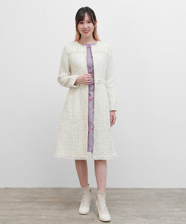 TOCCA 【消臭】SWEET TWINKLE ツイードコート