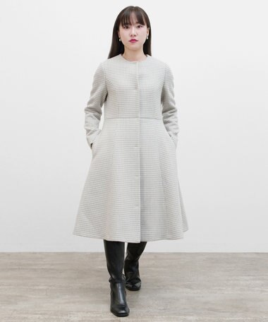 TOCCA 【消臭】RHYTHMIC PACE 千鳥柄コート