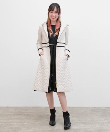 TOCCA LAURA キルティングロングコート