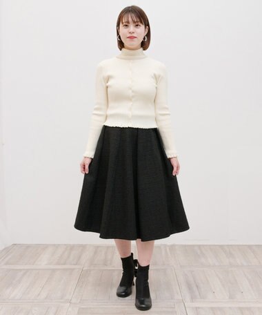TOCCA 【洗える！】RESONATE タートルネックプルオーバー