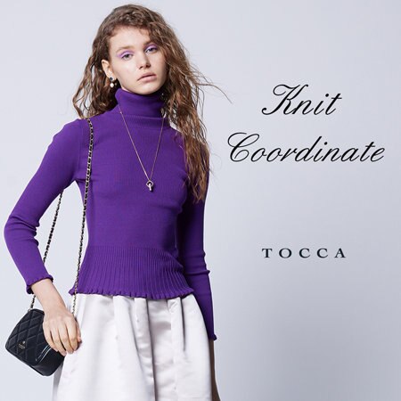 STAFF COORDINATE-上品なアンサンブルニット-