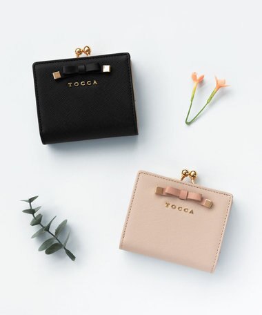 TOCCA TINY RIBBON BIFOLD WALLET 2つ折り財布