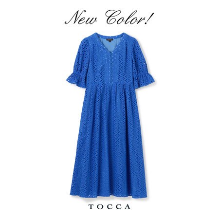 大人気ZELLIGEドレスに新色ブルーが登場！