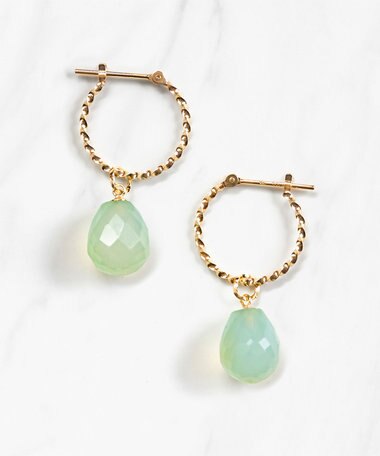 TOCCA 【WEB限定】LEGAME PIERCED EARRINGS L K10 天然石 ピアス L
