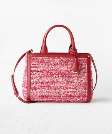 TOCCA CAMELOT TWEED BAG ツイードバッグ