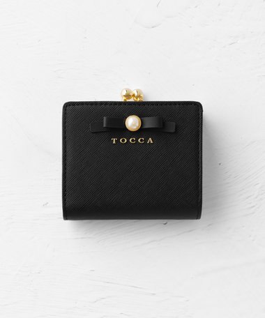 TOCCA 【新色ブルー登場】PEARL KNOT BIFOLDWALLET 財布