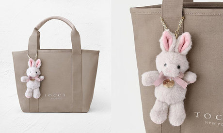 AMICO CANVAS TOTE うさぎチャームが新登場 | ONWARD CROSSET