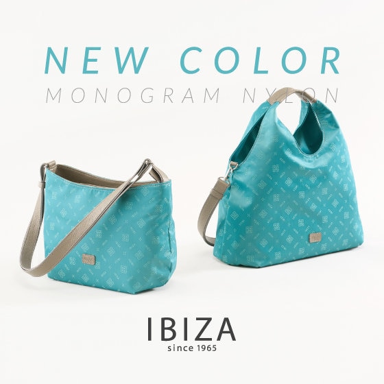 【IBIZA】モノグラムナイロンシリーズに新色登場