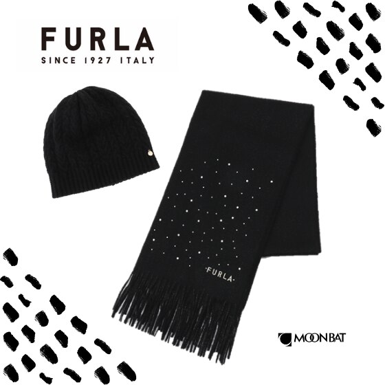 FURLAのブラック小物で装いアップデート