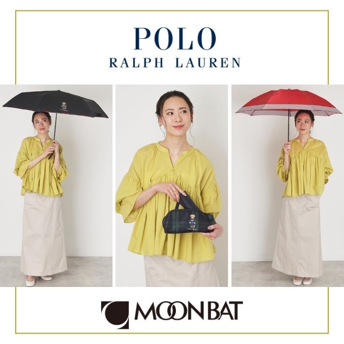 【PICKUP】雨の日、ちょっとおしゃれしてみる？ポロラルフローレンの雨傘のご紹介