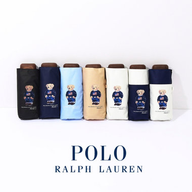 【POLO RALPH LAUREN】持ち運びに便利なポロベアミニ日傘
