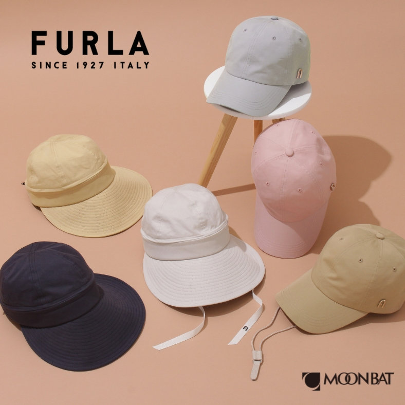 【FURLA】ひも付きキャップ＆ジョッキーハット新入荷