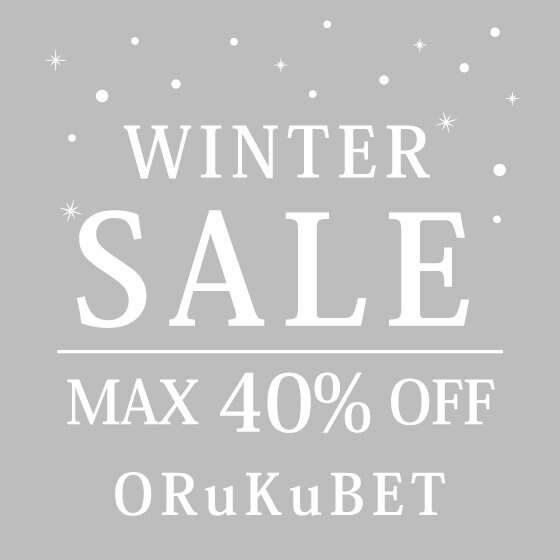 WINTER SALE START!! MAX 40%OFF