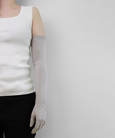 ORuKuBET 【WOMEN】ORGANIC COTTON グローブ ＜ロングタイプ＞ 【 UVカット・オーガニックコットン・タッチパネル対応・日本製 】