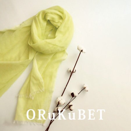 【手袋専門店 ORuKuBET】『春夏の必需品』手織りの軽やかエアリーストール入荷