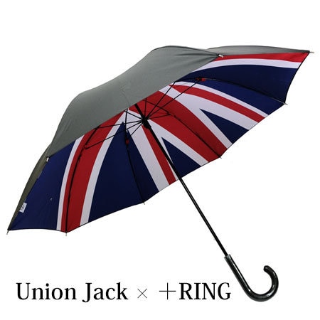 UNION JACK×プラスリング　２重張り傘