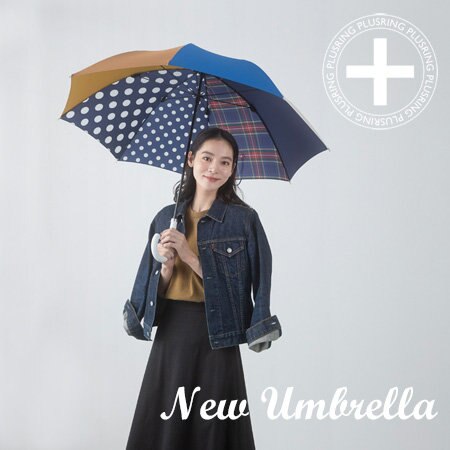 【New Arrival】＋RING長傘 60cmサイズ UPF50＋