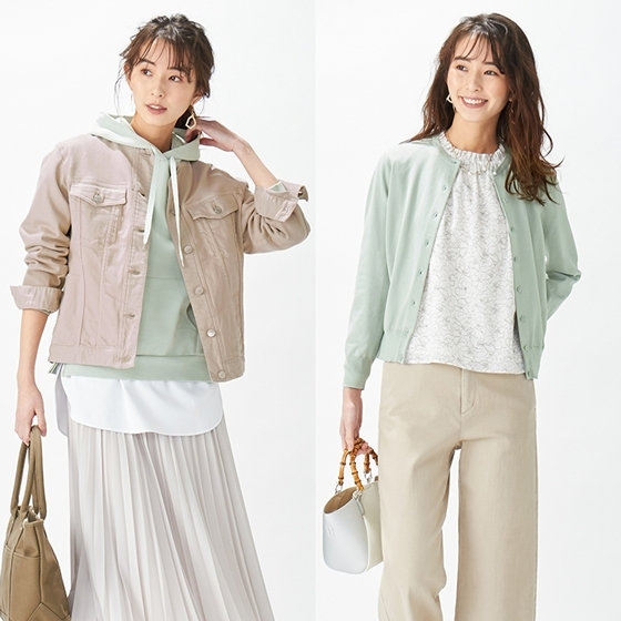 この春取り入れたい、ベージュデニム