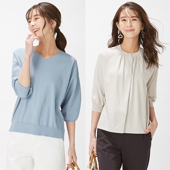 しなやかなストレッチ性と着心地の虜になる新作ニット