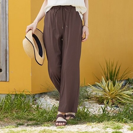 【UVケア・接触冷感】今っぽくキマる！機能性ジャージーパンツ