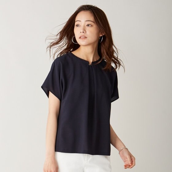 接触冷感機能が付いた上品素材のマルソースパンボイル