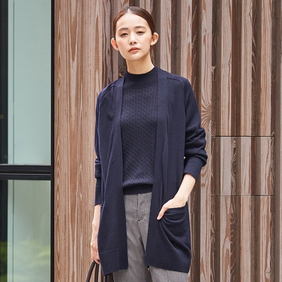 高級ウール100%使用！なめらかなKNIT BASICシリーズ