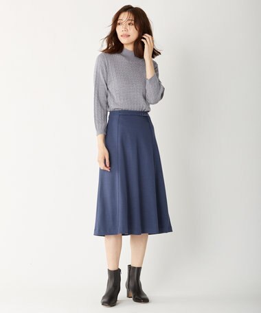 【洗える】KNIT BASIC ニット