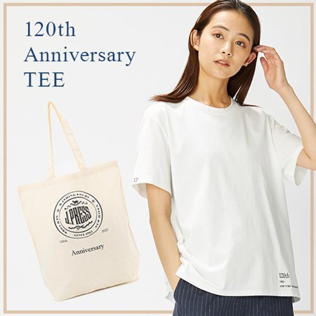 【120周年記念】J.PRESS ANNIVERSARY TEE