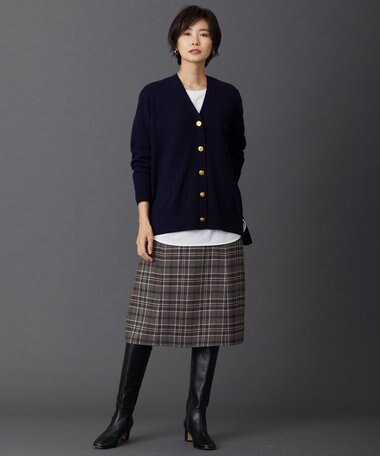  【120周年企画・洗える】CASHMERE BLEND カーディガン