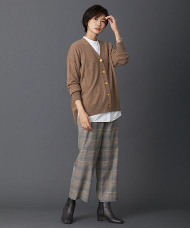  【120周年企画・洗える】CASHMERE BLEND カーディガン