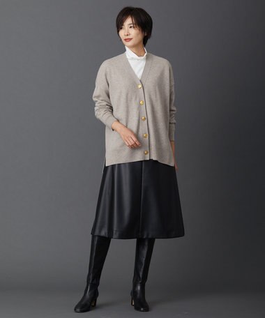  【120周年企画・洗える】CASHMERE BLEND カーディガン