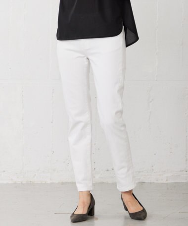  【洗える】BASIC STRETCH DENIM スキニー パンツ