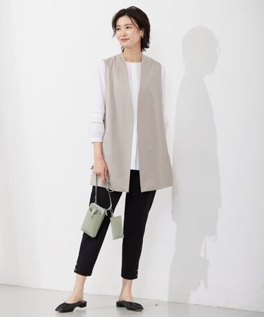  【洗える】ポリエステルスパンソフトクロス レース ブラウス