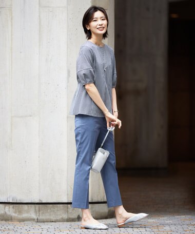  【WEB限定カラーあり・抗菌消臭・吸水速乾】サッカージャージー ボリュームスリーブ カットソー