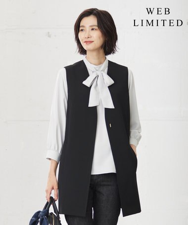  T/Rアルガンシルク ジレ