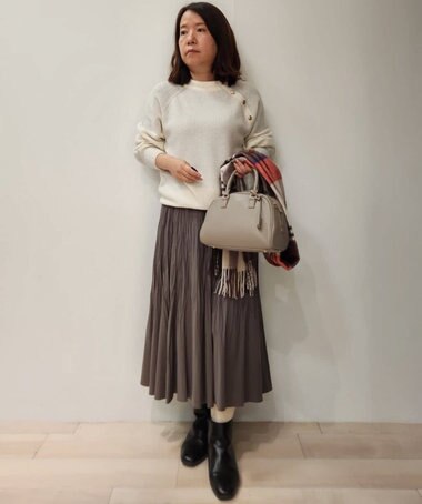  【洗える】CASHBIT NEO ボトルネック ニット