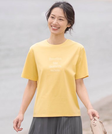 J.PRESS LADIES ロゴTシャツ