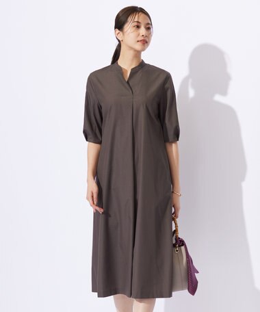 J.PRESS LADIES 【洗える】ソフトシャンブレー ワンピース