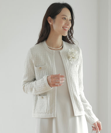 J.PRESS LADIES TWEED ニット ジャケット