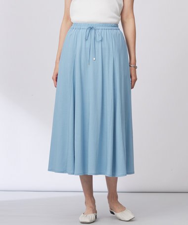 J.PRESS LADIES 【洗える】トリコットバイオ フレア スカート