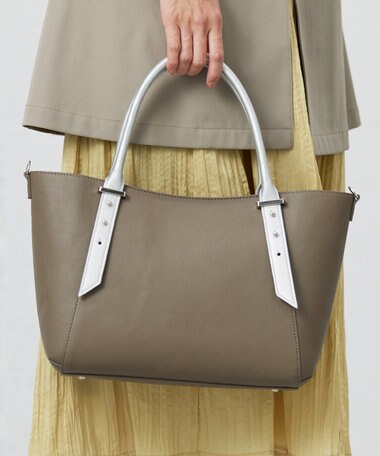 J.PRESS LADIES 【2点セット・A4サイズ収納可】MULTIトートバッグ