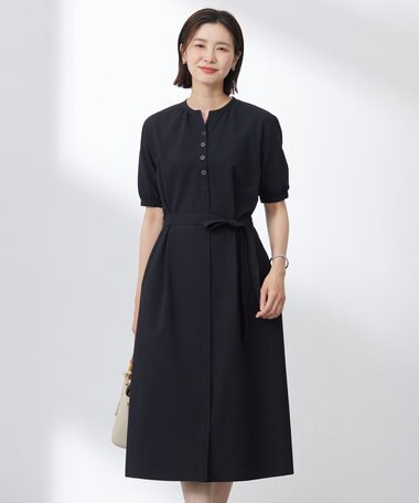 J.PRESS LADIES 【洗える・吸水速乾】DRYライトサッカー ワンピース