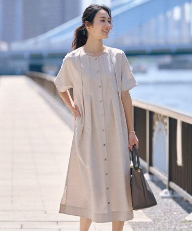  【洗える・接触冷感】ライトタンブラー ワンピース