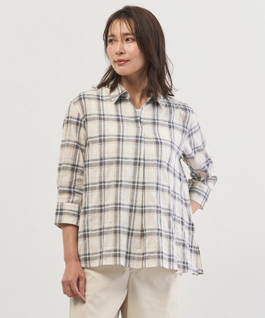 J.PRESS LADIES 【完全受注生産】ブラウスカスタマイズ プルオーバー