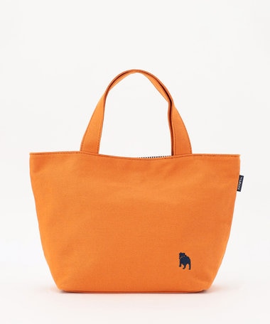 J.PRESS LADIES 【完全受注生産】ポーチ付き キャンバス ミニトートバッグ