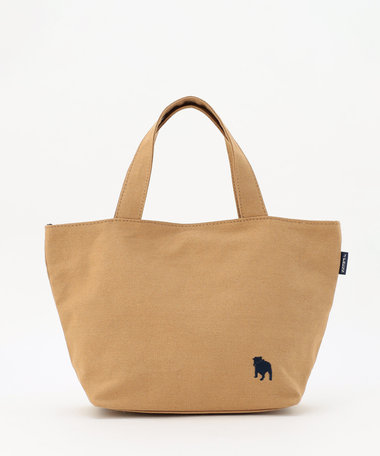 J.PRESS LADIES 【完全受注生産】ポーチ付き キャンバス ミニトートバッグ